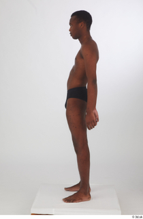 Kavan black briefs standing underwear whole body 0018.jpg